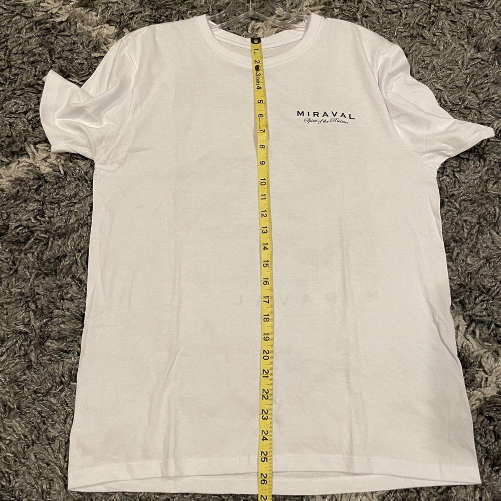 miraval t shirt men women size medium Spirit Alcohol brand sexy lady - Picture 6 of 6